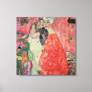 Women Friends, 1916-17 Canvas Print