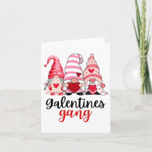 Women Galentine's Day Funny Valentine Mommy And Me Card
