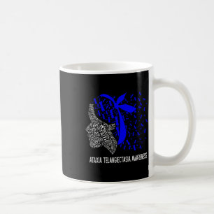 Women Gifts We Wear Blue For Ataxia Telangiectasia Coffee Mug