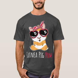 Women Guinea Pig Mom Mother Of Guinea Pigs T-Shirt
