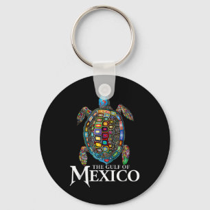 Women Gulf Of Mexico Forever Mexican Souvenir Sea Keychain