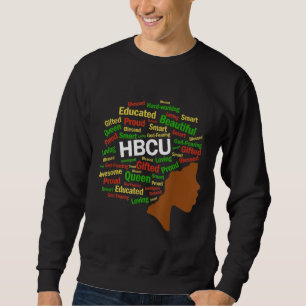 Women HBCU Grad Afro History Girls Historical Blac Sweatshirt