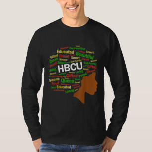 Women HBCU Grad Afro History Girls Historical Blac T-Shirt