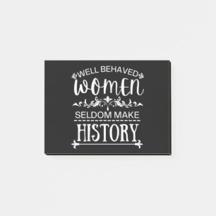 Women History Post-it Notes