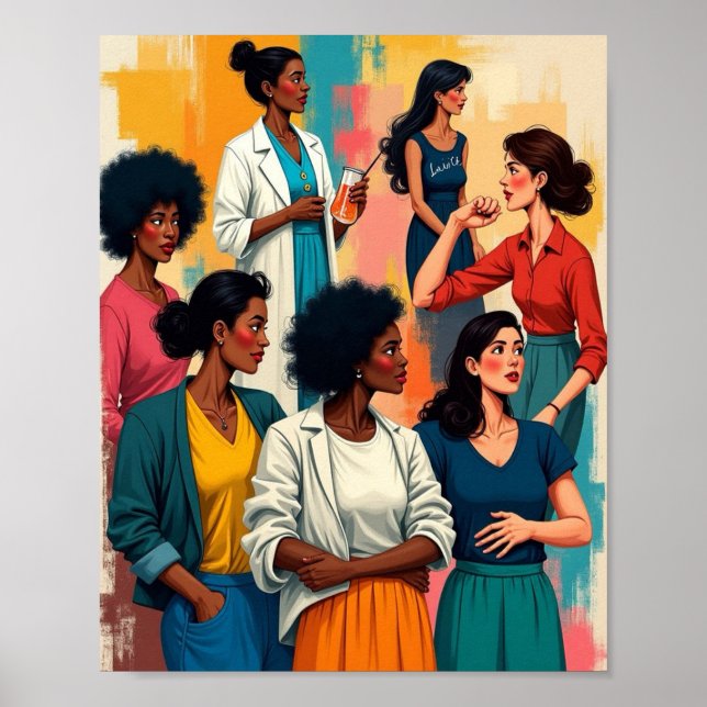 Women History  Poster (Front)