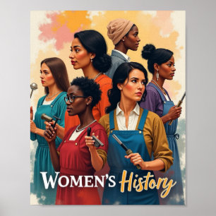 Women History  Poster