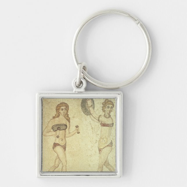 Women in 'bikinis' keychain (Front)