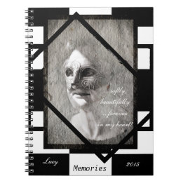 Women in Mask Artwork (Notebook) Notebook