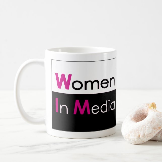 Women In Media Classic Mug (With Donut)
