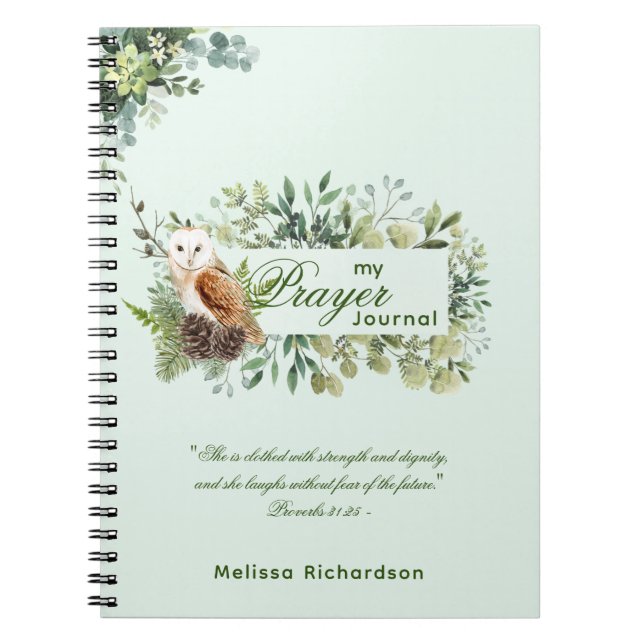 Women In Ministry Pastors Wife Prayer Journal  (Front)