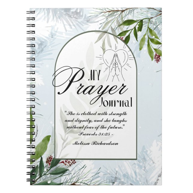 Women In Ministry Pastors Wife Prayer Journal  (Front)