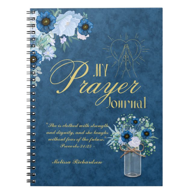 Women In Ministry Pastors Wife Prayer Journal  (Front)