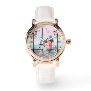 Women In Paris Watch with Eiffel Tower
