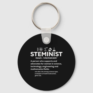 Women In Science Steminista Steminist 1  Keychain