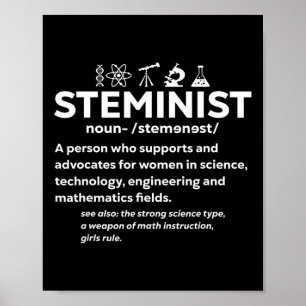 Women In Science Steminista Steminist 1  Poster