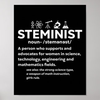 Women In Science Steminista Steminist 1  Poster