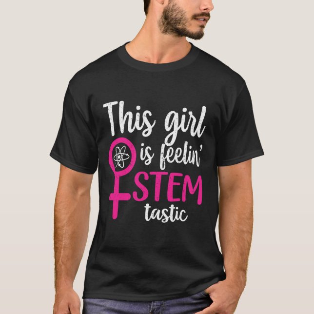 Women In Science Steminista Steminist  T-Shirt (Front)