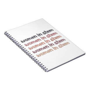 Women in Stem Steminist Stem Graduate Gifts Notebook