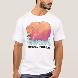Women In Stream  T-Shirt