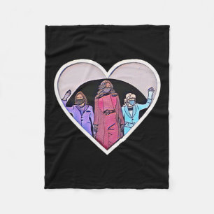 Women Inauguration Kamala Harris Obama Biden Fleece Blanket