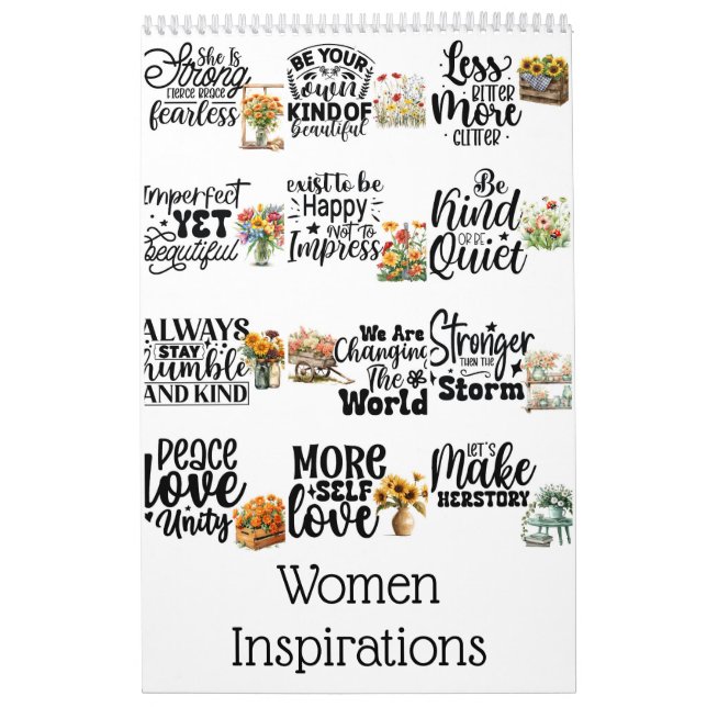 Women inspirations Calendar (Cover)