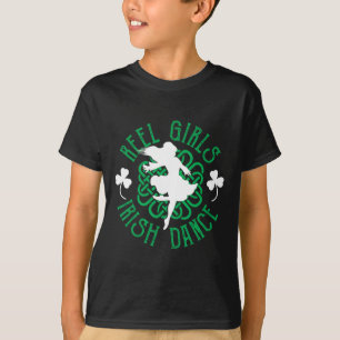 Women Irish Step Dancer Step Dancing Reel Girls Ir T-Shirt