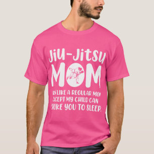 Women Jiu Jitsu Mom Brazilian Jujitsu Mma Bjj T-Shirt