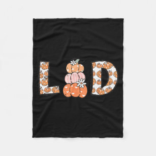 Women Labor And Delivery Nurse Fall Pumpkins Thank Fleece Blanket