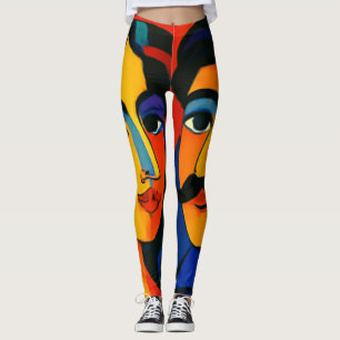 women leggings colorful design 