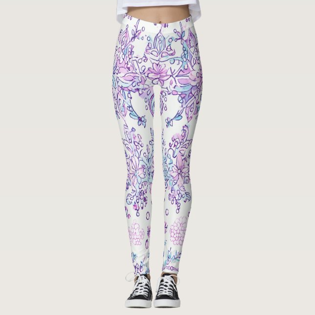 WOMEN LEGGINGS PRINTED DESIGN (Front)