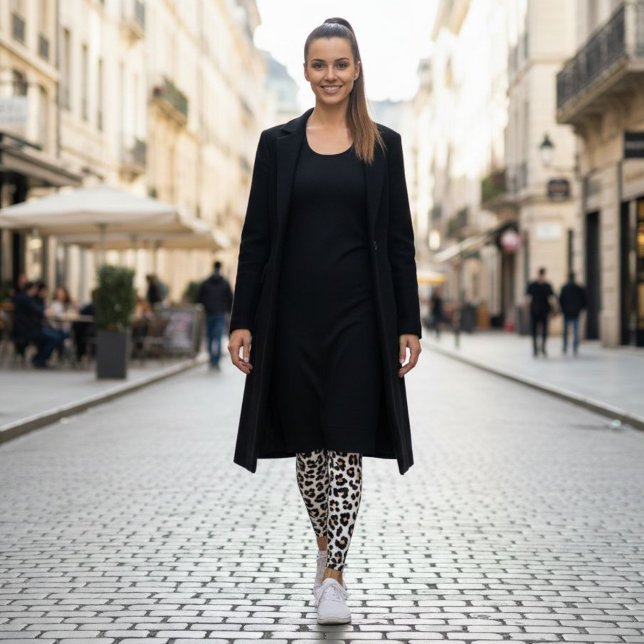 Women Leopard Print Leggings Animal Print Fitness  (Creator Uploaded)