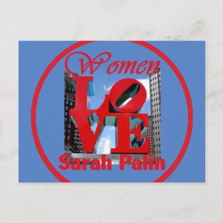 Women Love Sarah Postcard