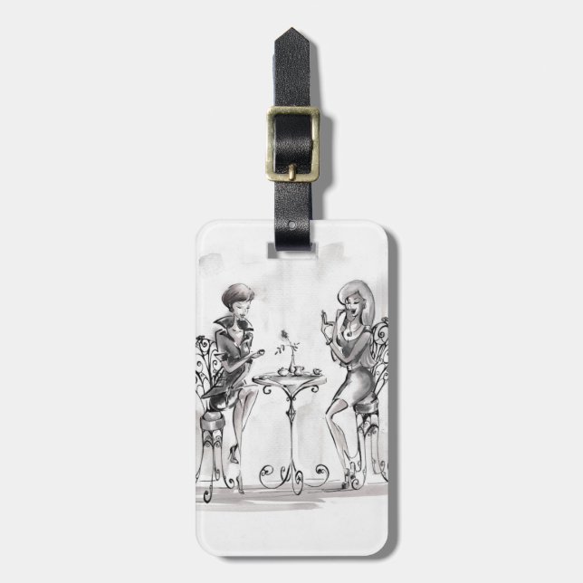 Women Luggage Tag (Front Vertical)