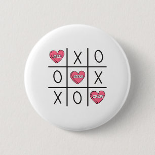 Women Med Surg Nurse Valentine's Day Medical Surgi 2 Inch Round Button