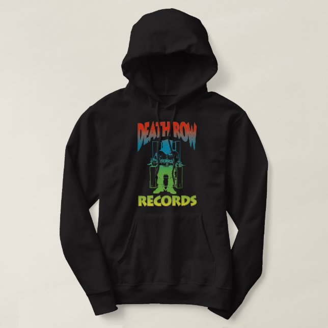 Women Men Death Row Records Gifts Movie Fan Hoodie (Design Front)