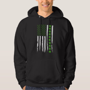 Women Men Ireland C U S Flag St Patrick's Day Hoodie