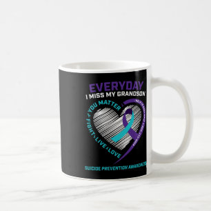 Women Men You Problem Prevention Grandson Suicide Coffee Mug