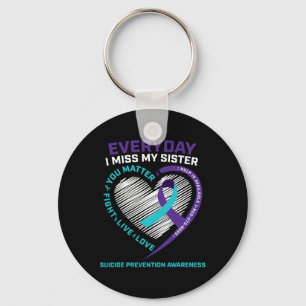 Women Men You Problem Prevention Sister Suicide Aw Keychain