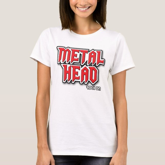 WOMEN - Metal Head T-Shirt (Front)