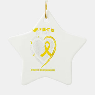 Women Mom Men Grandson Son Gold Childhood Gift Ceramic Ornament