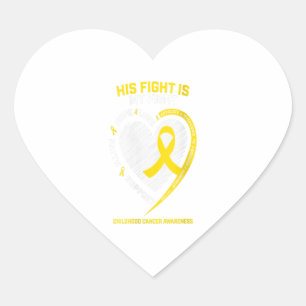 Women Mom Men Grandson Son Gold Childhood Gift Heart Sticker