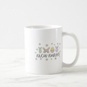 Women Nicu Nurse Easter Bunny Neonatal Nurse Sprin Coffee Mug