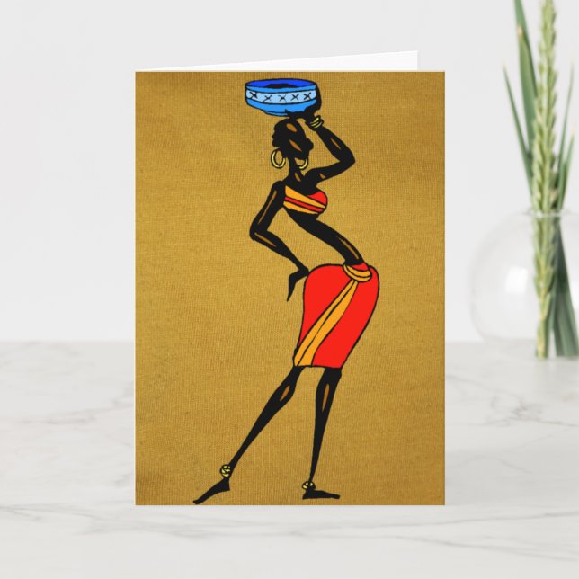 Women of Africa Greeting Card (Front)