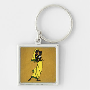 Women of Africa Keychain