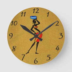 Women of Africa Wall Clock