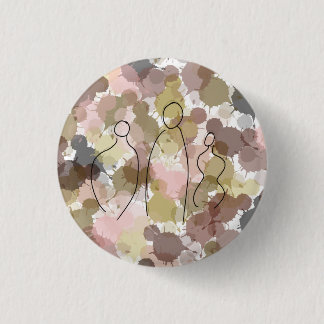 Women of all walks of life 1 inch round button