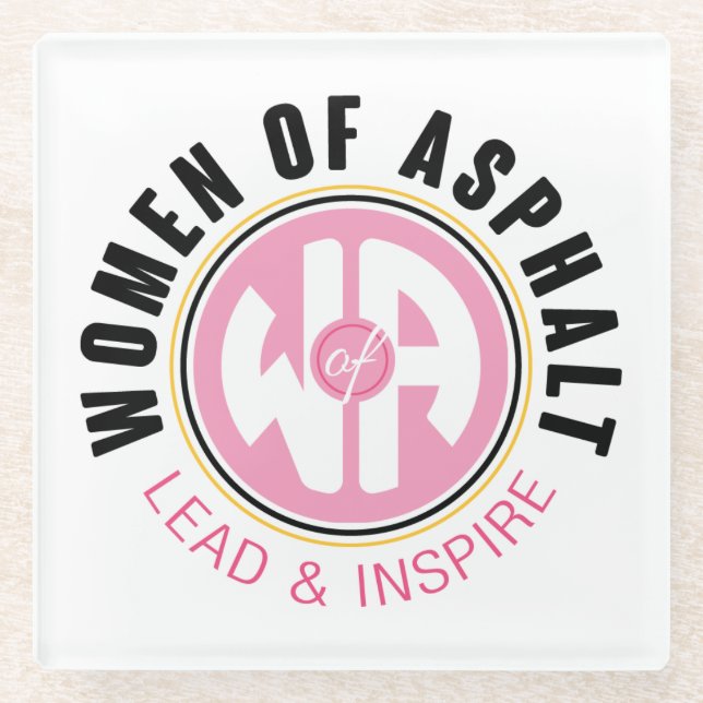 Women of Asphalt Glass Coaster (Front)