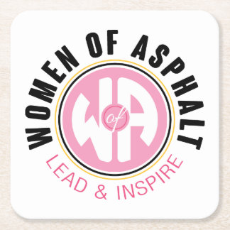 Women of Asphalt Paper Coaster