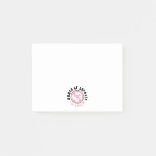 Women of Asphalt Post-It Notes