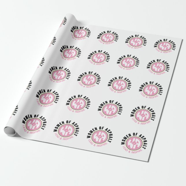 Women of Asphalt Wrapping Paper (Unrolled)